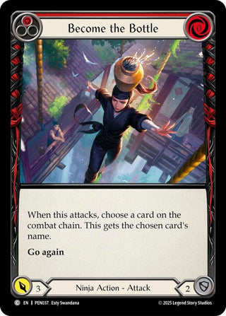 Image for Become The Bottle (Red) (PEN037) (Compendium of Rathe) - Flesh and Blood TCG
