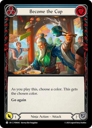 Image for Become The Cup (Blue) (PEN042) (Compendium of Rathe) - Flesh and Blood TCG