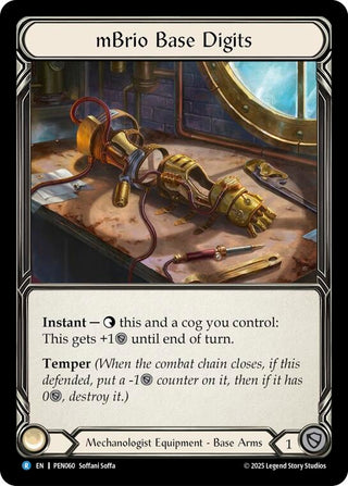 Image for Mbrio Base Digits (PEN060) (Compendium of Rathe) - Flesh and Blood TCG