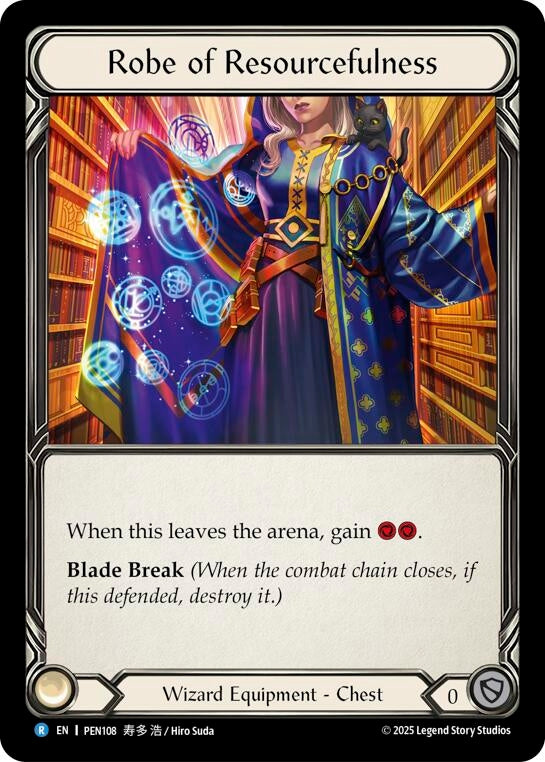Image for Robe Of Resourcefulness (PEN108) (Compendium of Rathe) - Flesh and Blood TCG