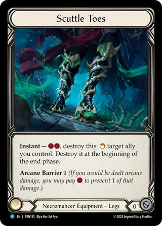 Image for Scuttle Toes (PEN155) (Compendium of Rathe) - Flesh and Blood TCG