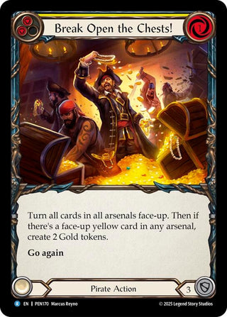 Image for Break Open The Chests (Yellow) (PEN170) (Compendium of Rathe) - Flesh and Blood TCG