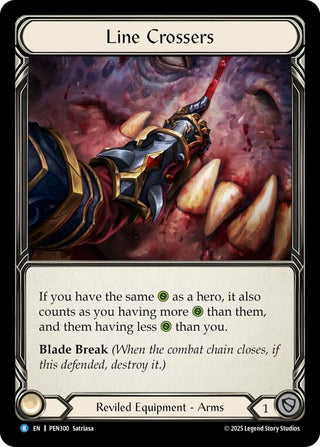 Image for Line Crossers (PEN300) (Compendium of Rathe) - Flesh and Blood TCG
