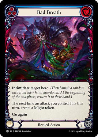 Image for Bad Breath (Blue) (PEN308) (Compendium of Rathe) - Flesh and Blood TCG