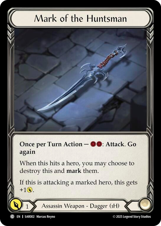 Image for Mark of the Huntsman (SAR002) (Silver Age Chapter 2) - Flesh and Blood TCG