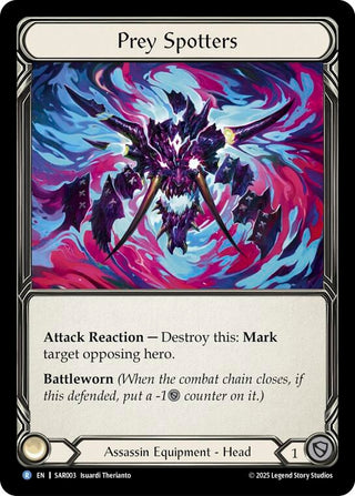 Image for Prey Spotters (SAR003) (Silver Age Chapter 2) - Flesh and Blood TCG