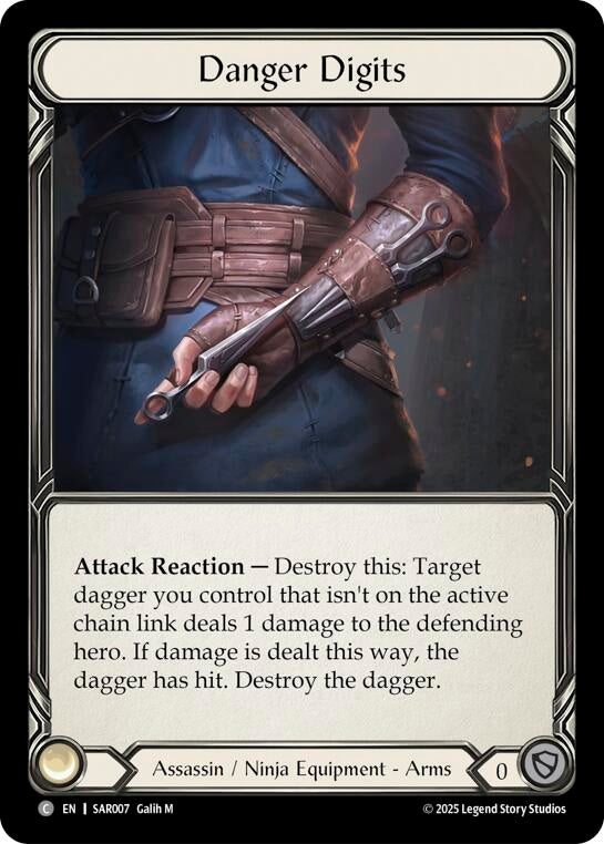 Image for Danger Digits (SAR007) (Silver Age Chapter 2) - Flesh and Blood TCG