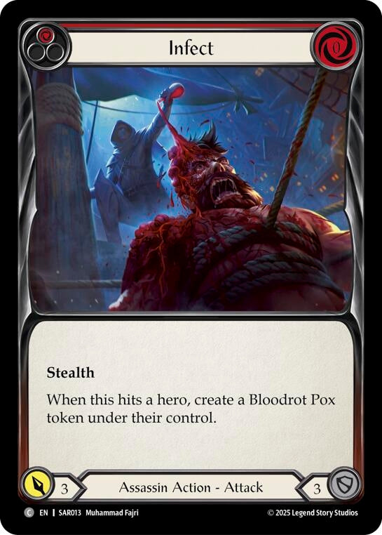 Image for Infect (SAR013) (Silver Age Chapter 2) - Flesh and Blood TCG
