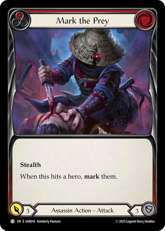 Image for Mark the Prey (SAR016) (Silver Age Chapter 2) - Flesh and Blood TCG