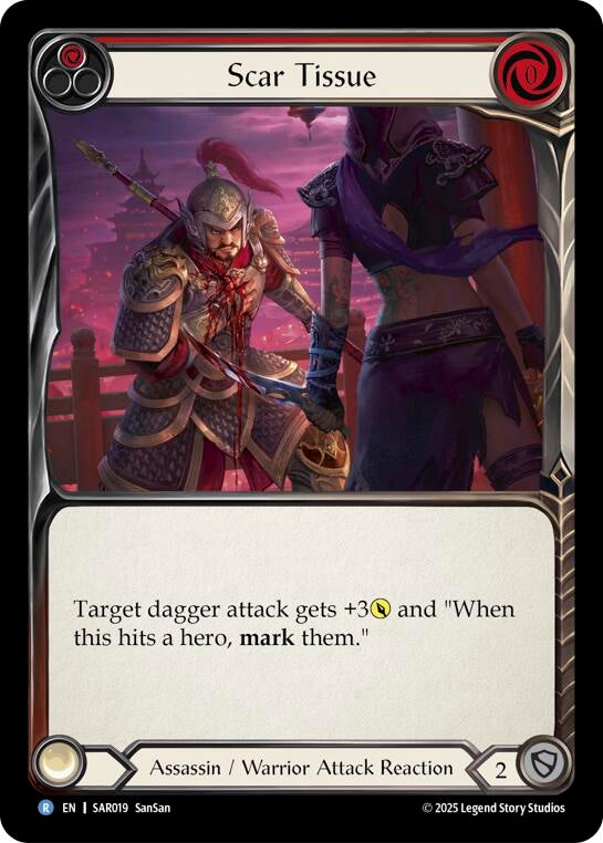 Image for Scar Tissue (SAR019) (Silver Age Chapter 2) - Flesh and Blood TCG