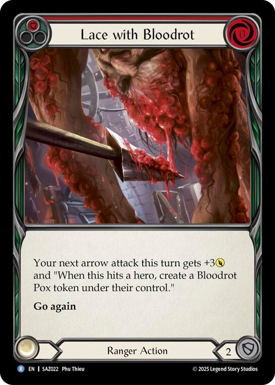 Image for Lace with Bloodrot (SAZ022) (Silver Age Chapter 2) - Flesh and Blood TCG