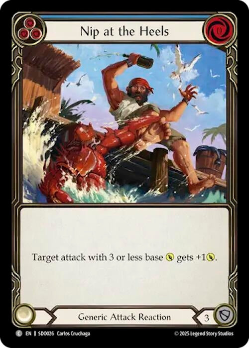 Image for Nip at the Heels (SDO026) (SDO026) (Silver Age Chapter 2) - Flesh and Blood TCG