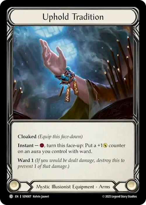 Image for Uphold Tradition (SEN007) (Silver Age Chapter 2) - Flesh and Blood TCG