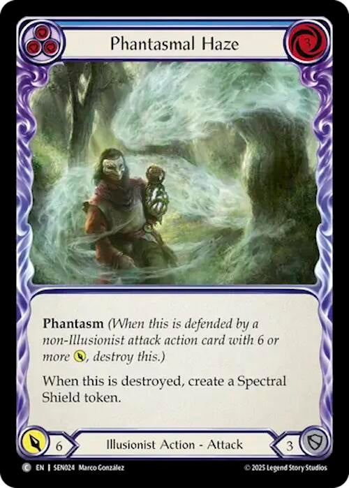 Image for Phantasmal Haze (SEN024) (Silver Age Chapter 2) - Flesh and Blood TCG