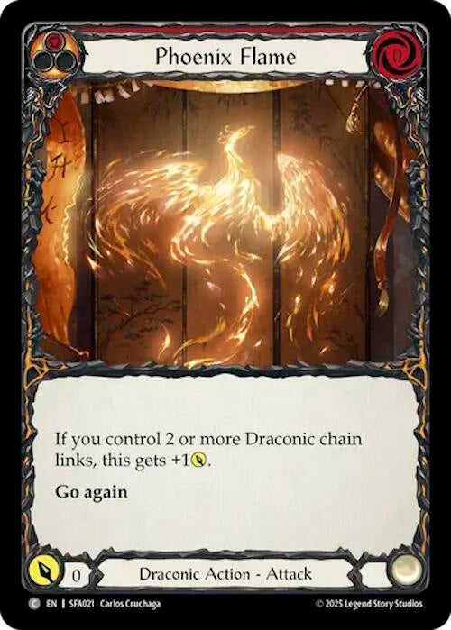 Image for Phoenix Flame (SFA021) (Silver Age Chapter 2) - Flesh and Blood TCG