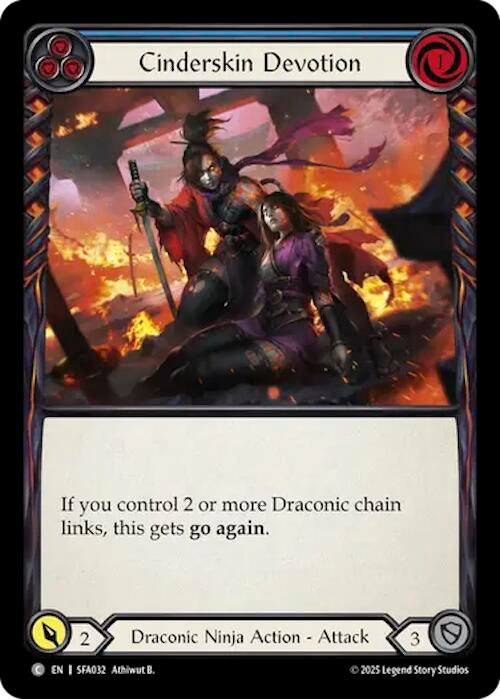 Image for Cinderskin Devotion (SFA032) (Silver Age Chapter 2) - Flesh and Blood TCG