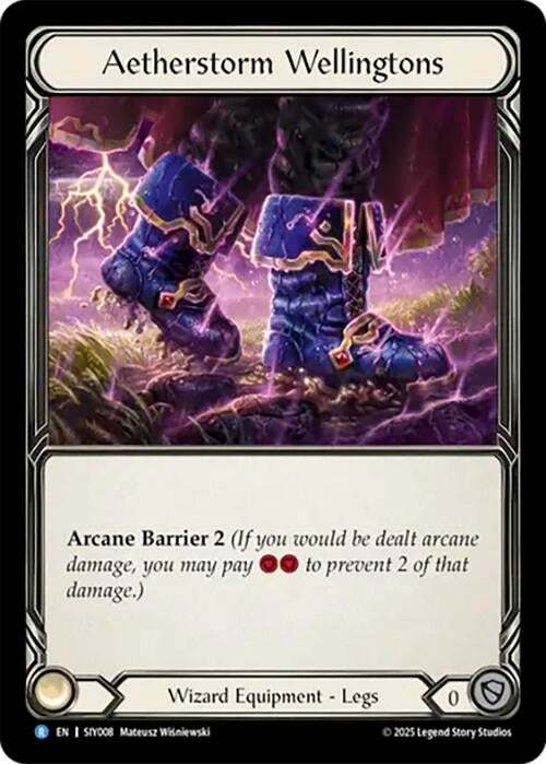 Image for Aetherstorm Wellingtons (SIY008) (Silver Age Chapter 1) - Flesh and Blood TCG