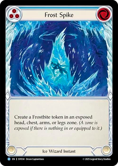 Image for Frost Spike (SIY034) (Silver Age Chapter 1) - Flesh and Blood TCG
