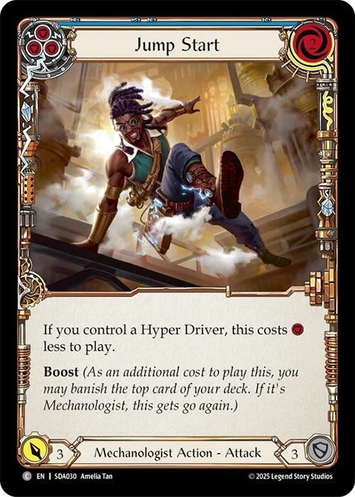 Image for Jump Start (Blue) (SDA030) (Silver Age Chapter 1) - Flesh and Blood TCG