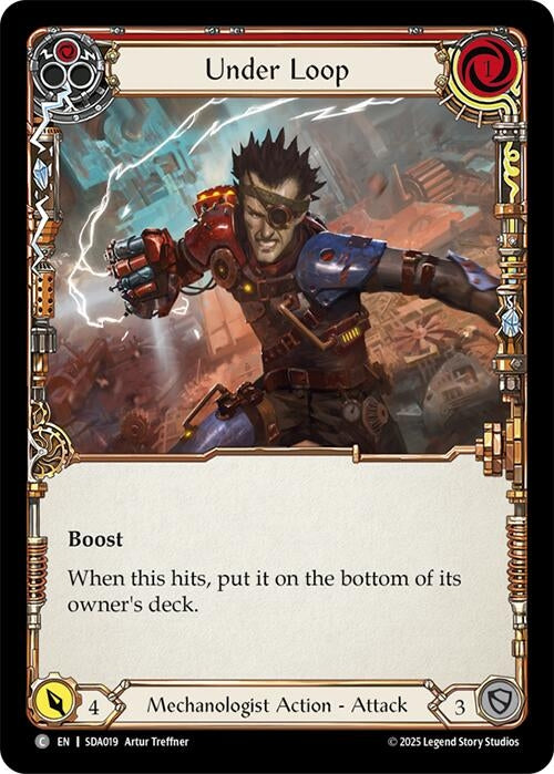 Image for Under Loop (SDA019) (Silver Age Chapter 1) - Flesh and Blood TCG