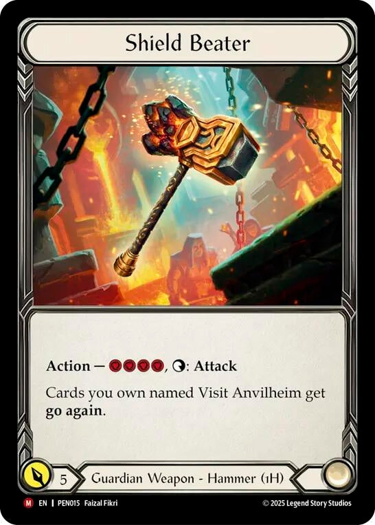 Image for Shield Beater (PEN015) (Compendium of Rathe) - Flesh and Blood TCG