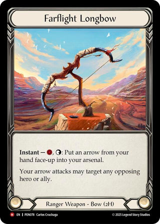 Image for Farflight Longbow (PEN078) (Compendium of Rathe) - Flesh and Blood TCG