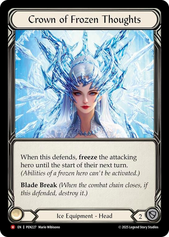 Image for Crown Of Frozen Thoughts (PEN227) (Compendium of Rathe) - Flesh and Blood TCG
