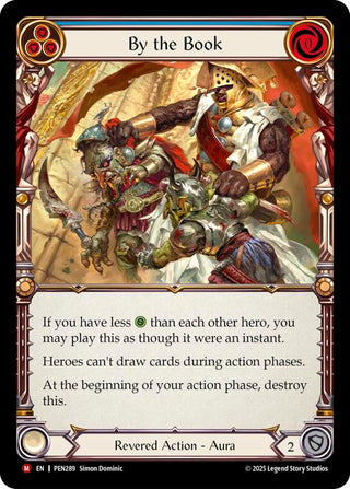 Image for By The Book (Blue) (PEN289) (Compendium of Rathe) - Flesh and Blood TCG