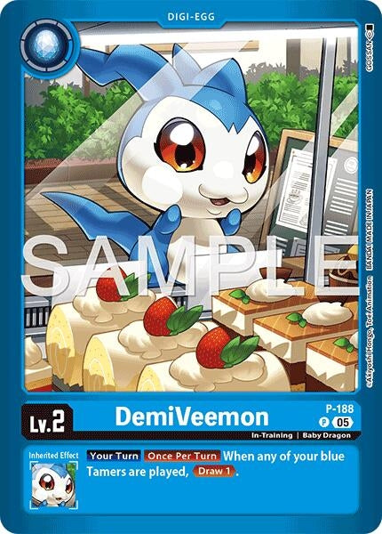 Image for DemiVeemon (P-188 P) (Limited Card Pack -Another Knight-) - Digimon Card Game