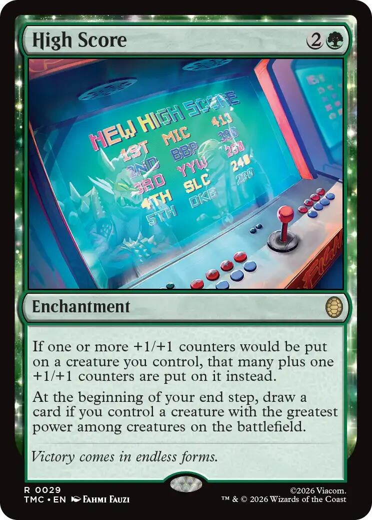 Image for High Score (29) (Teenage Mutant Ninja Turtles) - Magic: The Gathering