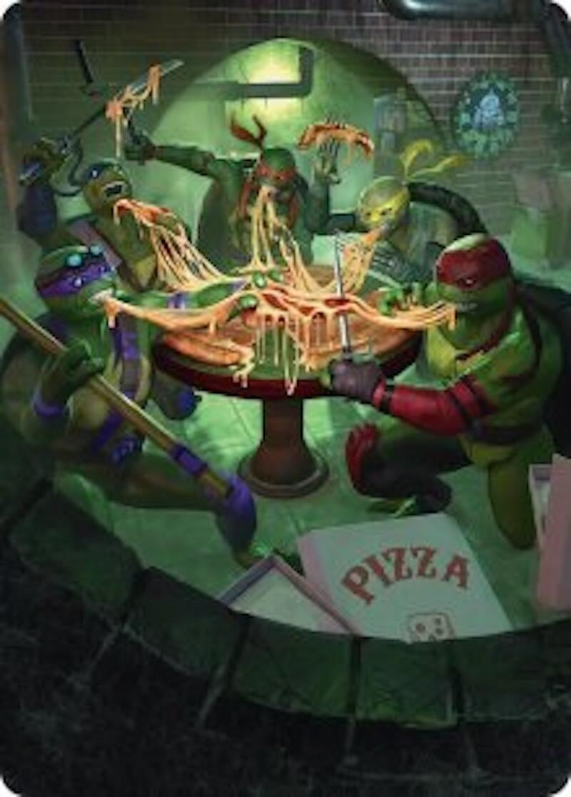Image for Food Chain Art Card (33) (Teenage Mutant Ninja Turtles) - Magic: The Gathering