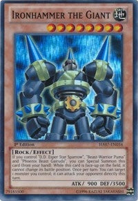 Ironhammer the Giant (7034) (HA07) - YuGiOh Single