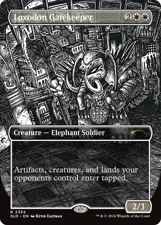 Image for Loxodon Gatekeeper (2354) (2354) (Secret Lair Drop Series) - Magic: The Gathering