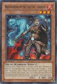 Brotherhood of the Fire Fist - Leopard (27) (LTGY) - YuGiOh Single