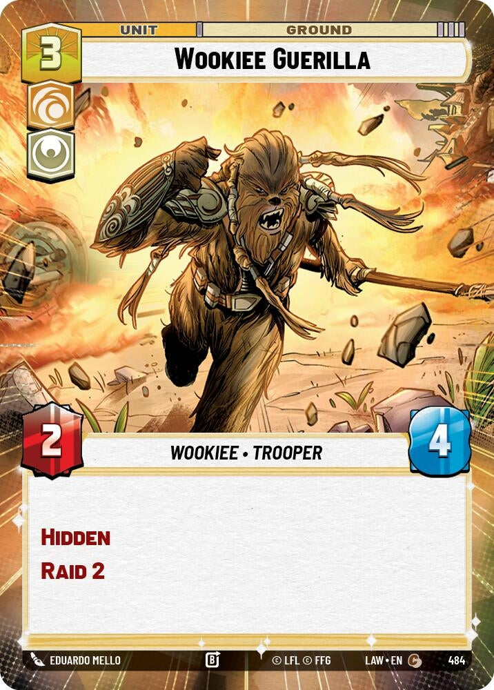 Image for Wookiee Guerilla (Hyperspace) (484) (A Lawless Time) - Star Wars: Unlimited