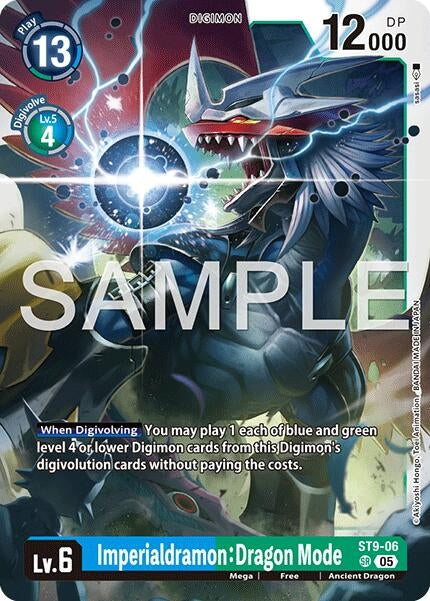 Image for Imperialdramon: Dragon Mode - ST9-06 (Reprint) (ST9-06 SR) (Advanced Booster Digimon Generation) - Digimon Card Game