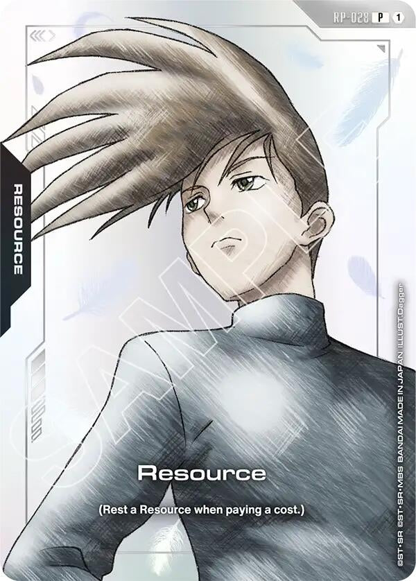Image for Resource (RP-028) (Mobile Suit Gundam Wing) (RP-028) (Promotional Resource Tokens) - Gundam Card Game
