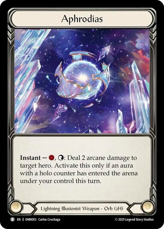 Image for Aphrodias (OMN003) (Omens of the Third Age) - Flesh and Blood TCG