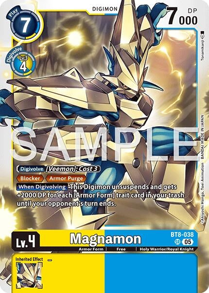 Image for Magnamon (Reprint) (BT8-038 SR) (Advanced Booster Digimon Generation) - Digimon Card Game
