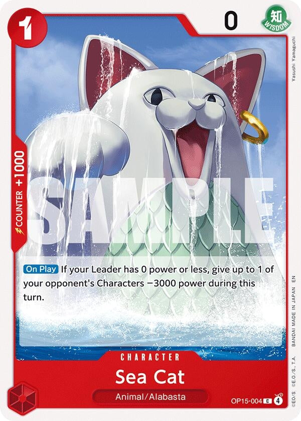 Image for Sea Cat (OP15-004) (Adventure on Kami's Island) - One Piece Card Game