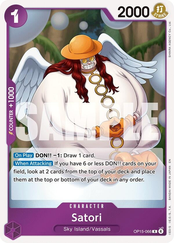 Image for Satori (OP15-066) (Adventure on Kami's Island) - One Piece Card Game