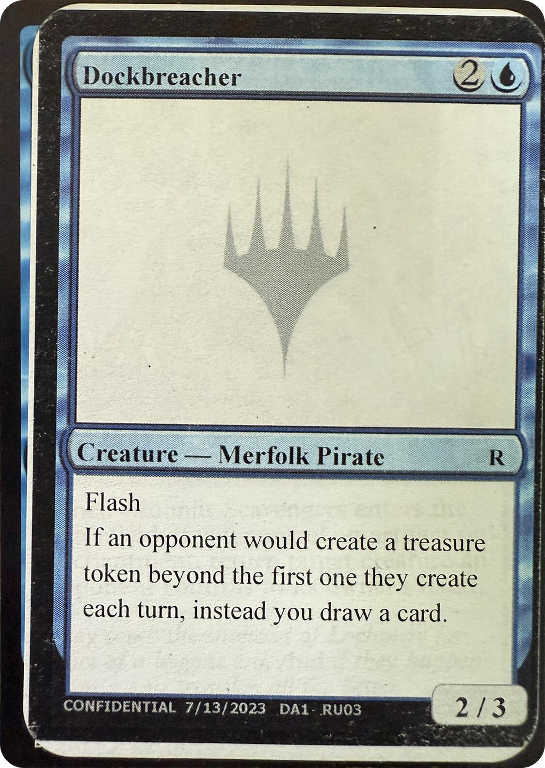 Image for Dockbreacher (Un-Known Event Playtest Cards) - Magic: The Gathering