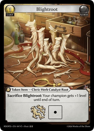 Image for Blightroot (047) (Radiant Origins: Pantheon) - Grand Archive TCG