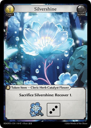 Image for Silvershine (110) (Radiant Origins: Pantheon) - Grand Archive TCG