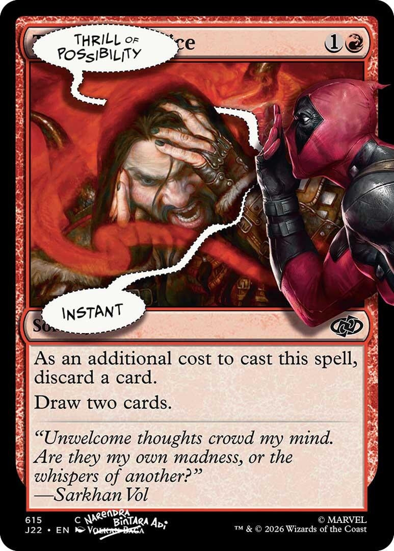 Image for Thrill of Possibility (615) (615) (Secret Lair Drop Series) - Magic: The Gathering