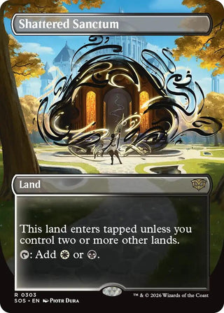 Image for Shattered Sanctum (Borderless) (Secrets of Strixhaven) - Magic: The Gathering