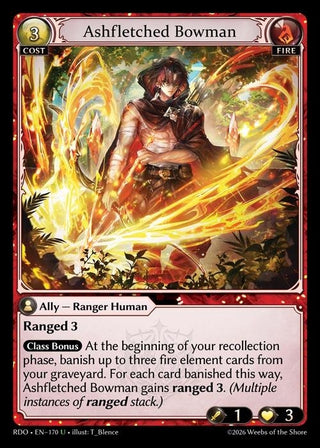 Image for Ashfletched Bowman (170) (Radiant Origins) - Grand Archive TCG