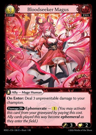 Image for Bloodseeker Magus (338) (Radiant Origins) - Grand Archive TCG