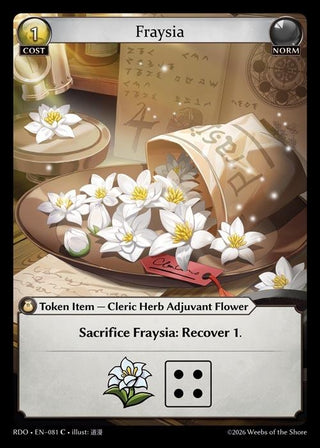 Image for Fraysia (081) (Radiant Origins) - Grand Archive TCG