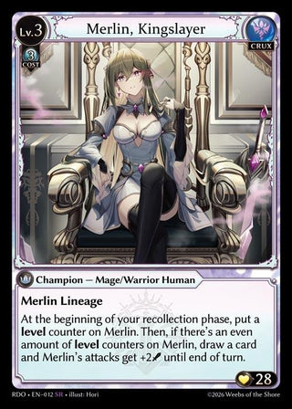 Image for Merlin, Kingslayer (012) (Radiant Origins) - Grand Archive TCG
